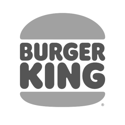 Burger King Logo Grayscale