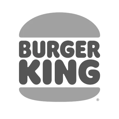 Burger King Logo Grayscale