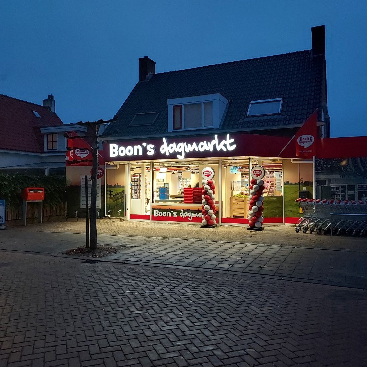 Marché de jour Boon's Aalst Façade Lixero