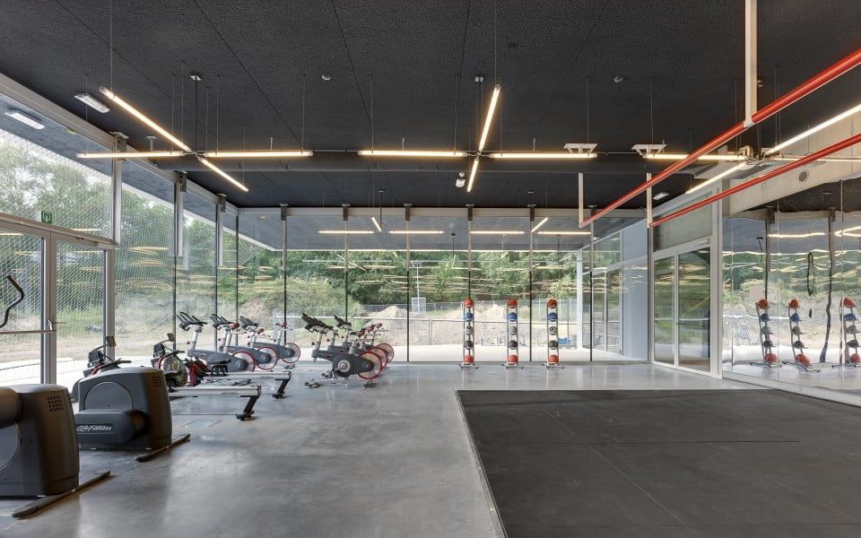 Stedelijk Lyceum Topsport Antwerpen Lixero Fitnesszaal