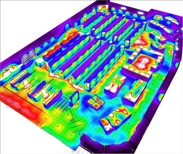 Lichtplan Onjuiste Kleuren Supermarkt