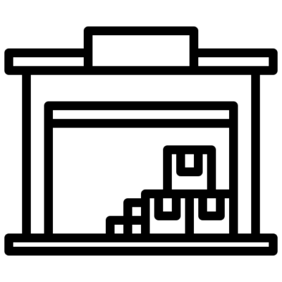 Magazijn icoon