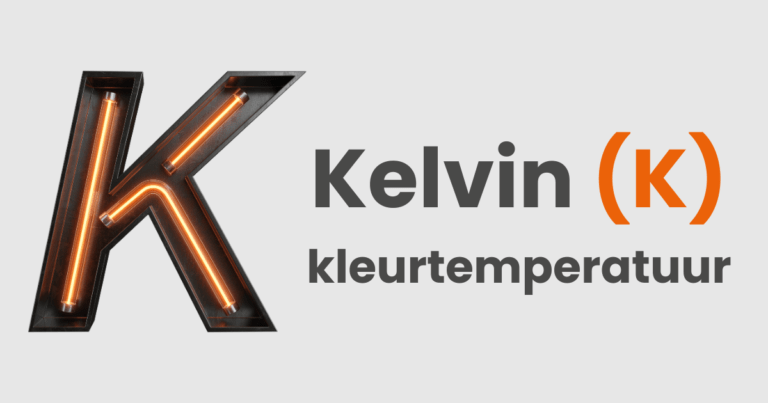 Kelvin kleurtemperatuur banner