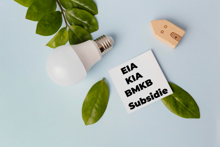 Subsidie op ledverlichting EIA KIA BMKB