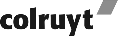 Colruyt logo grayscale