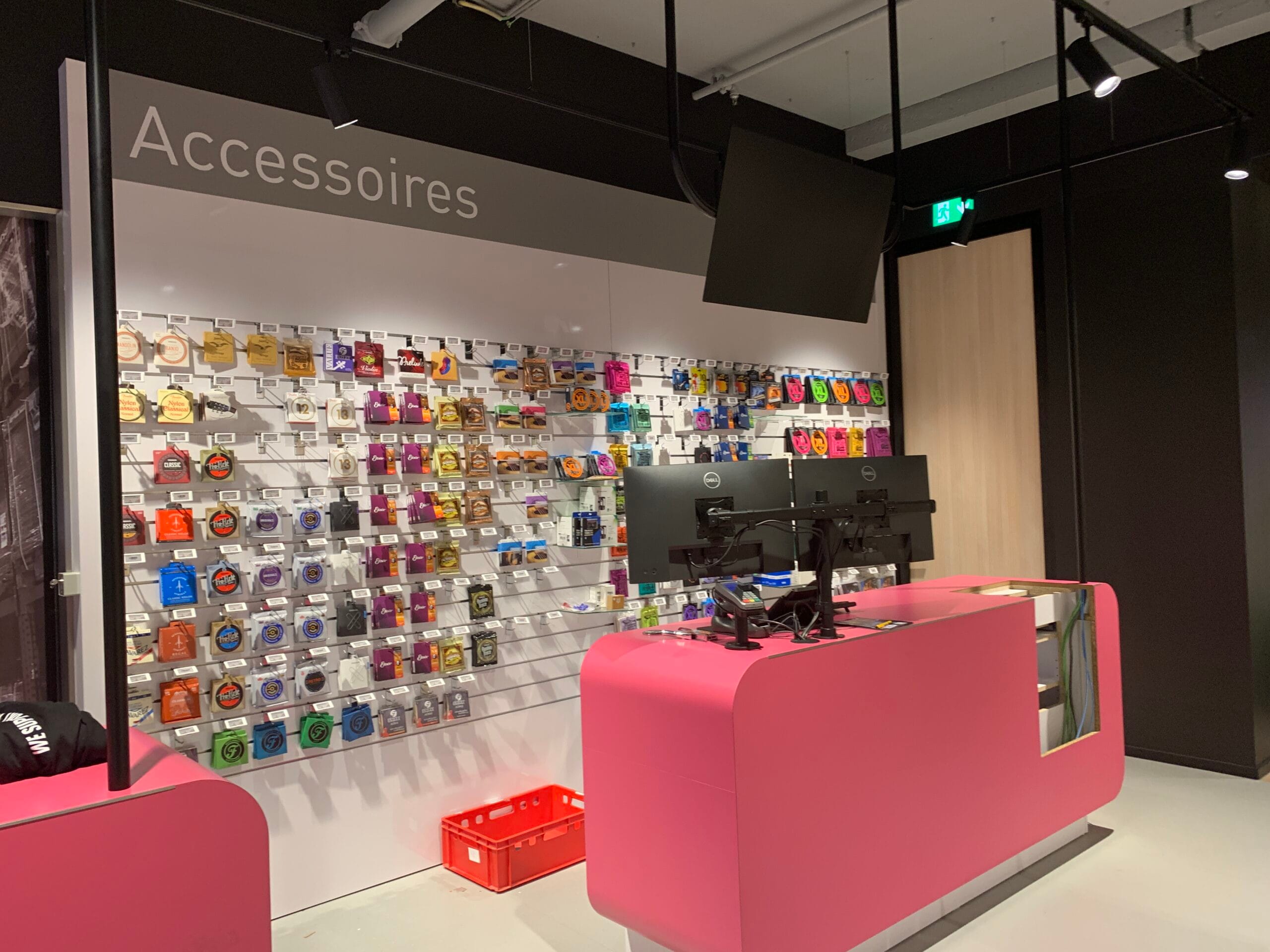 Bax Music Amsterdam Lixero winkelverlichting