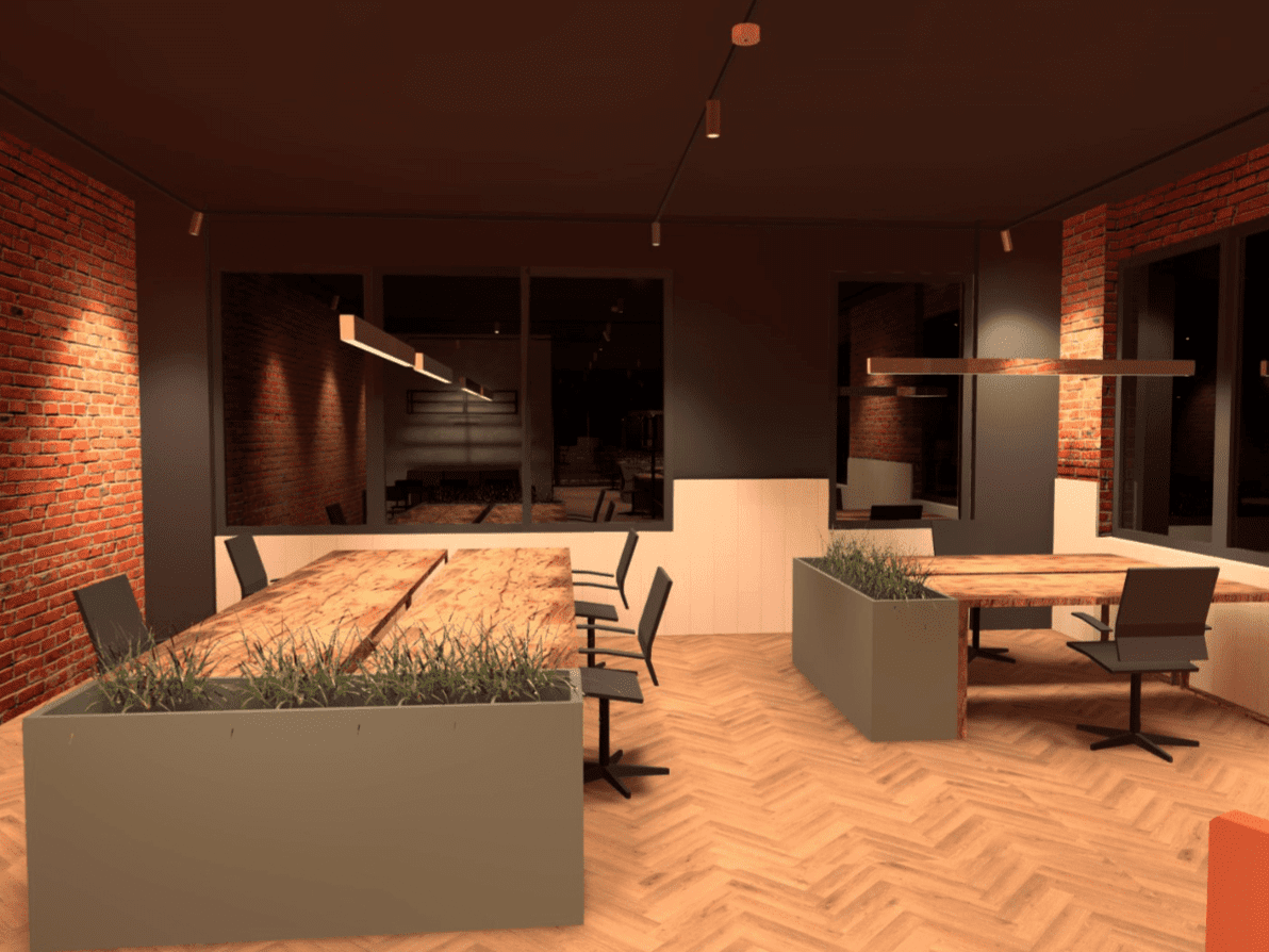 Visualisatie DIALux lichtstudie